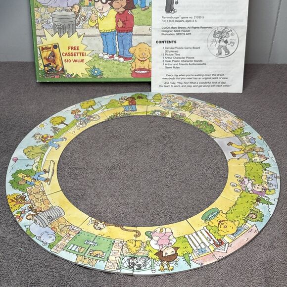 Arthur’s Get Together Game By Ravensburger 2000 Marc Brown Puzzle Board Game - Picture 6 of 12